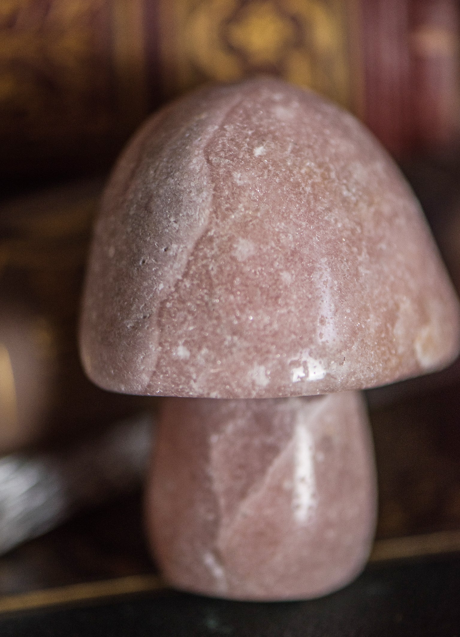 Pink Amethyst ✧ Feenpilz für Herzheilung & Freude