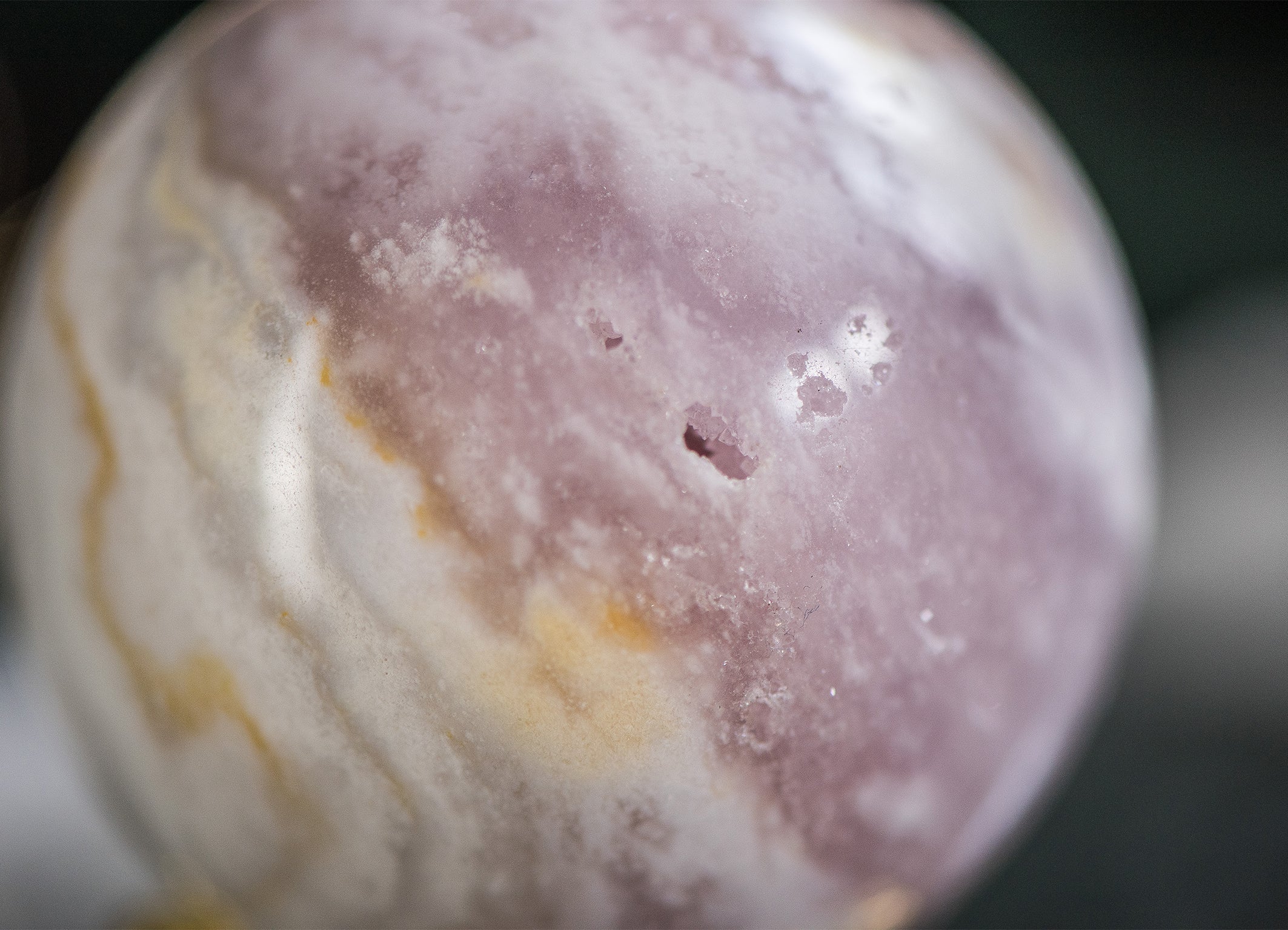 Pink Amethyst ✧ Kristallkugel ✧ Herzheilung & Harmonie