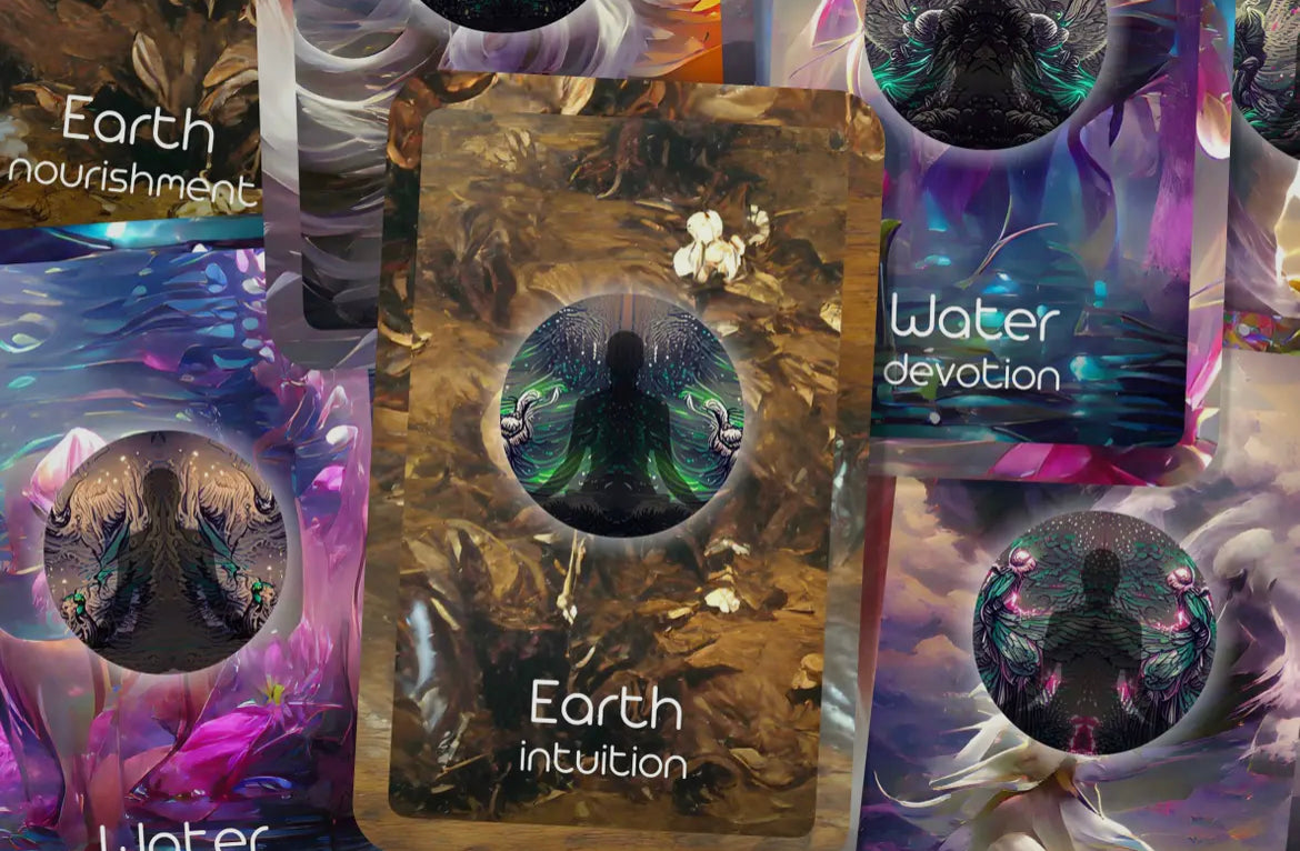 Elemente Tarot Karten
• Elementare Weisheit Tarot
• Naturmagie Tarot Deck
• Erde Luft Feuer Wasser Karten
• Elementare Führung Orakel