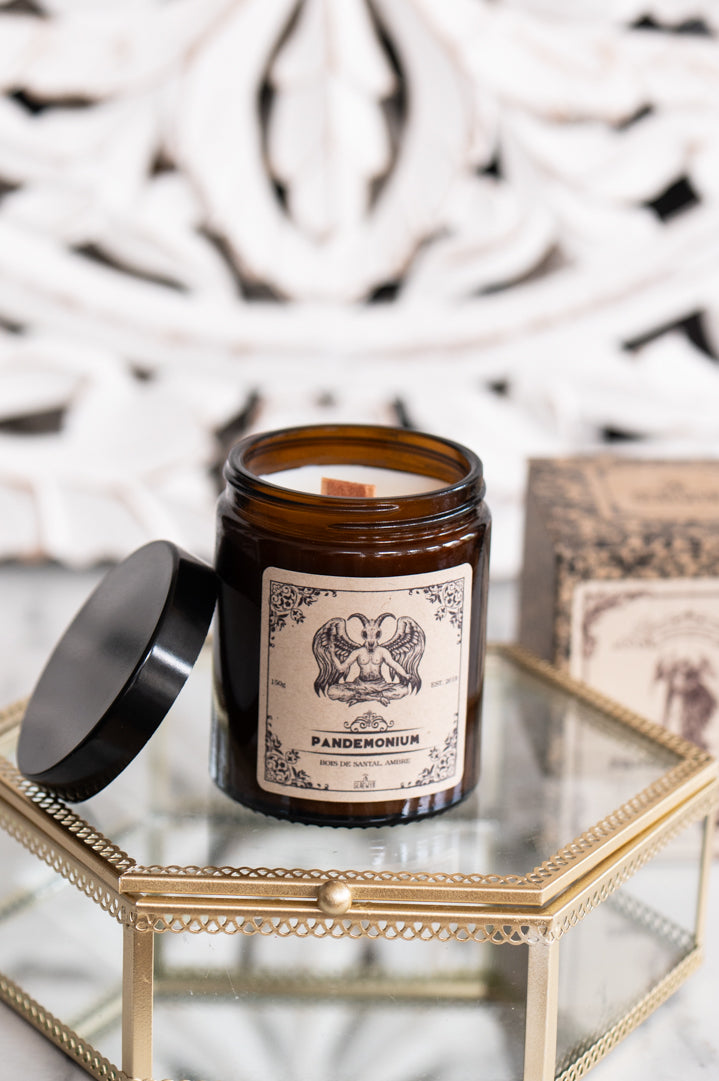 Pandemonium duftkerze candle
• Chaos magie kerze
• Wilde transformation kerze
• Schattenarbeit kerze
• Ursprüngliche kraft kerze