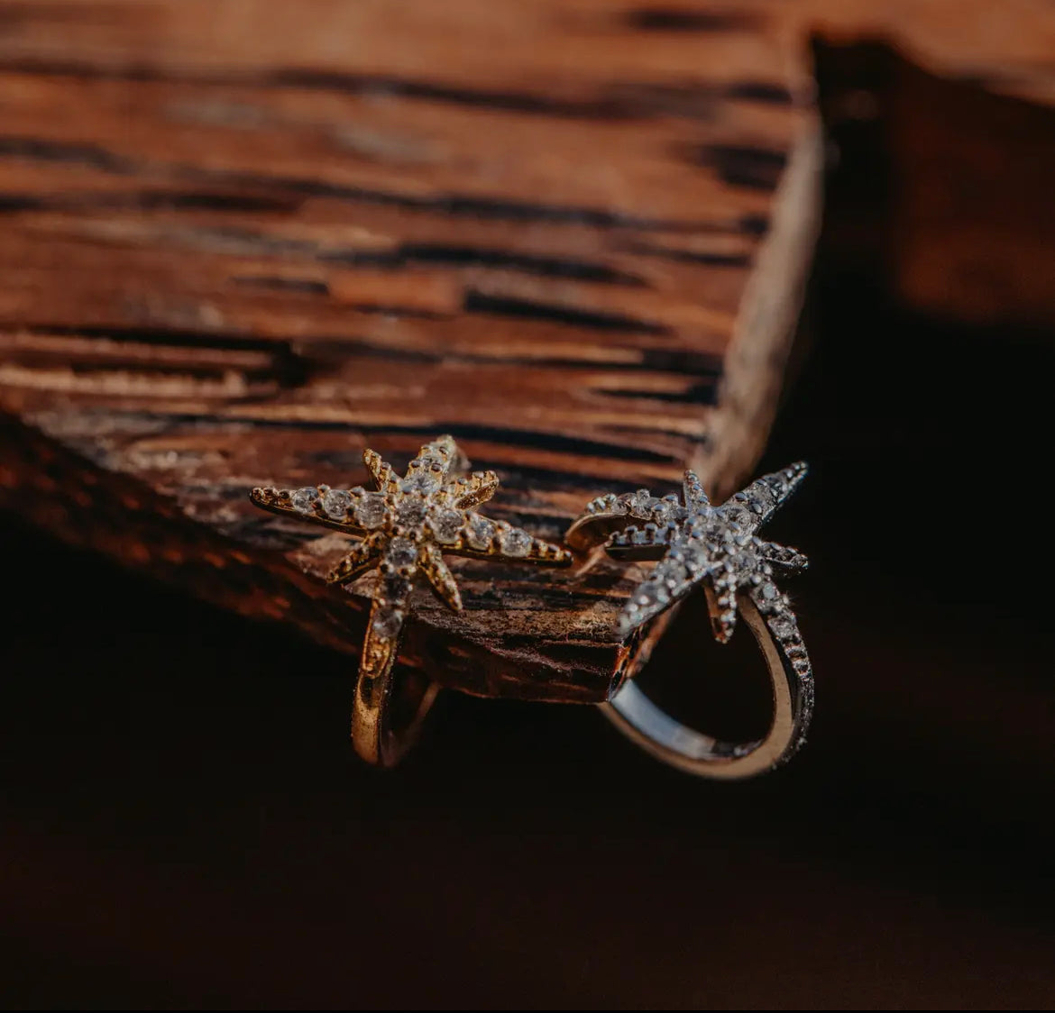 Sternenkranz Ear Cuff ✧ Himmlische Ohrspange des Lichts