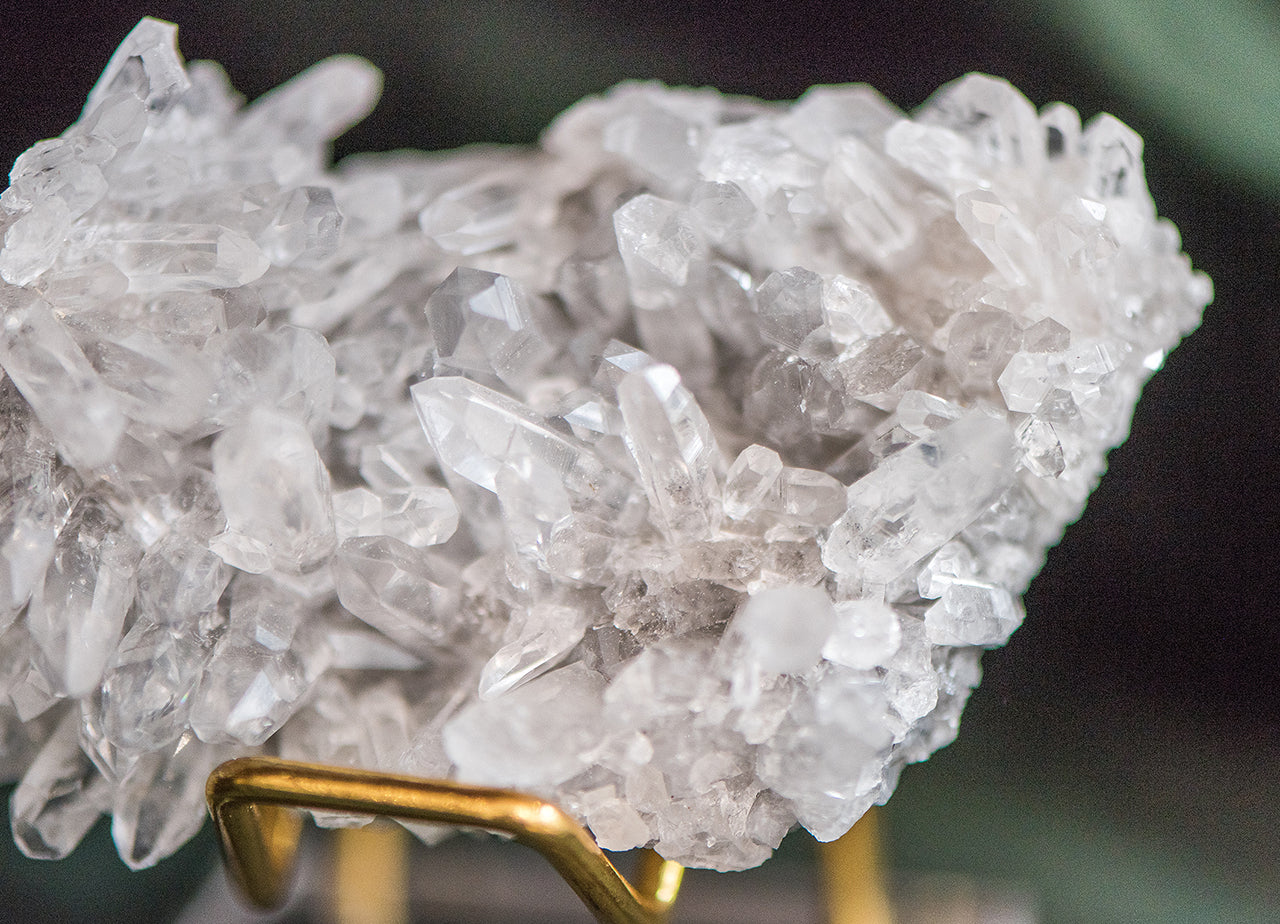 Bergkristall Cluster