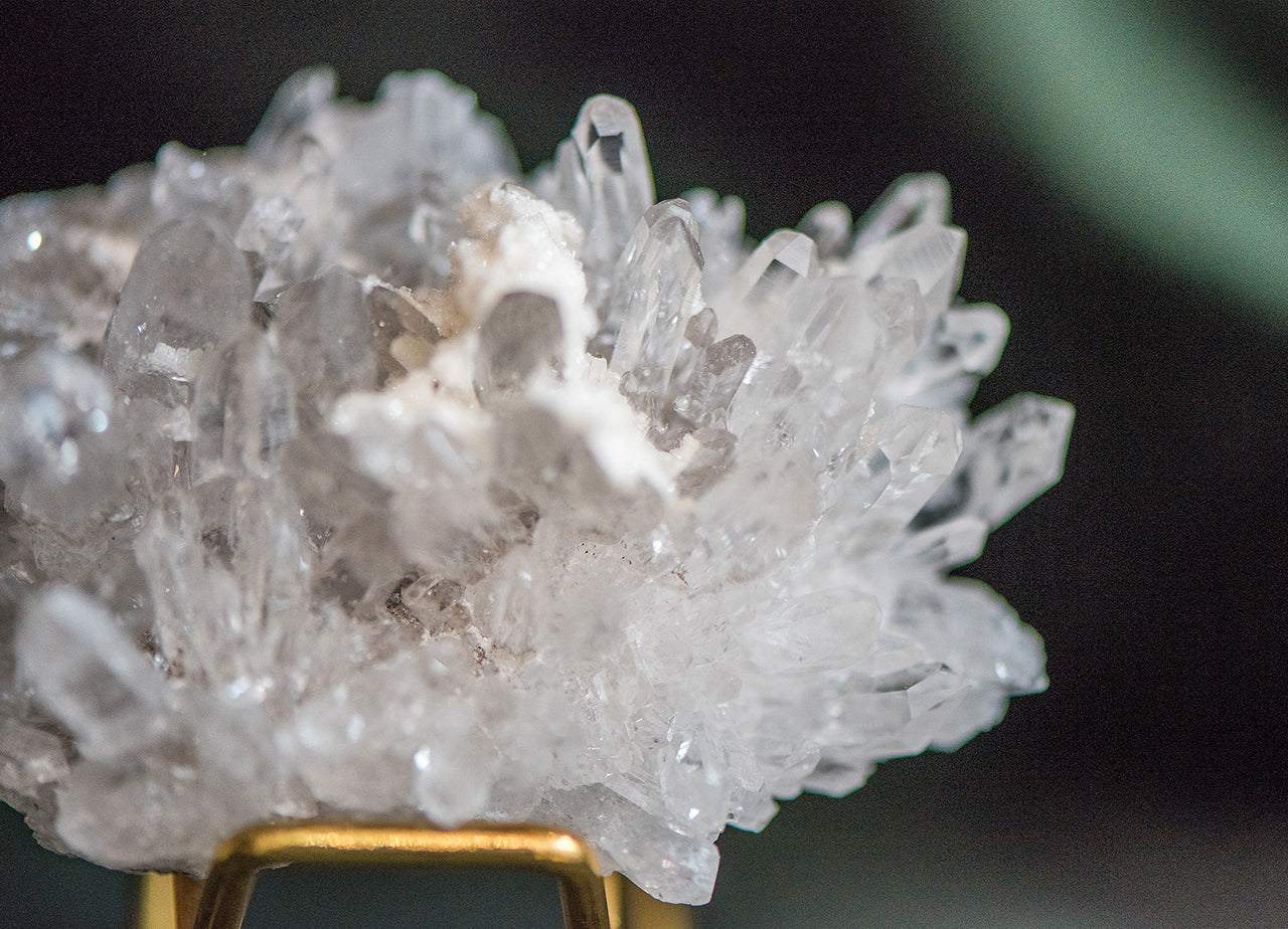 Bergkristall Cluster