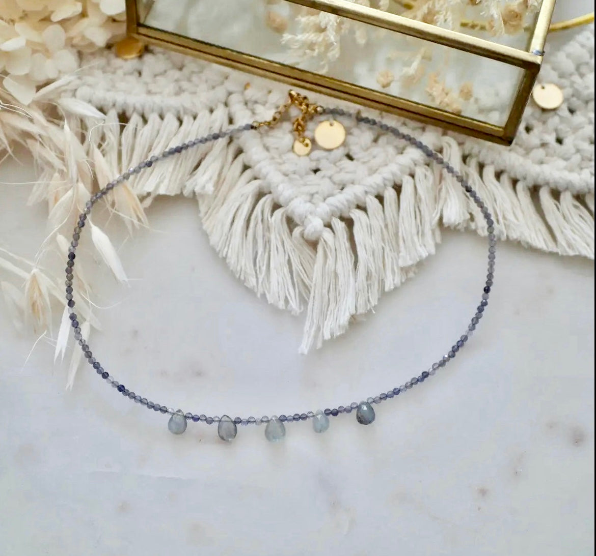 Aventara – Iolith & Labradorit – Choker