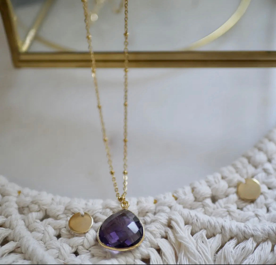 Clarity ✧ Amethyst-Halskette