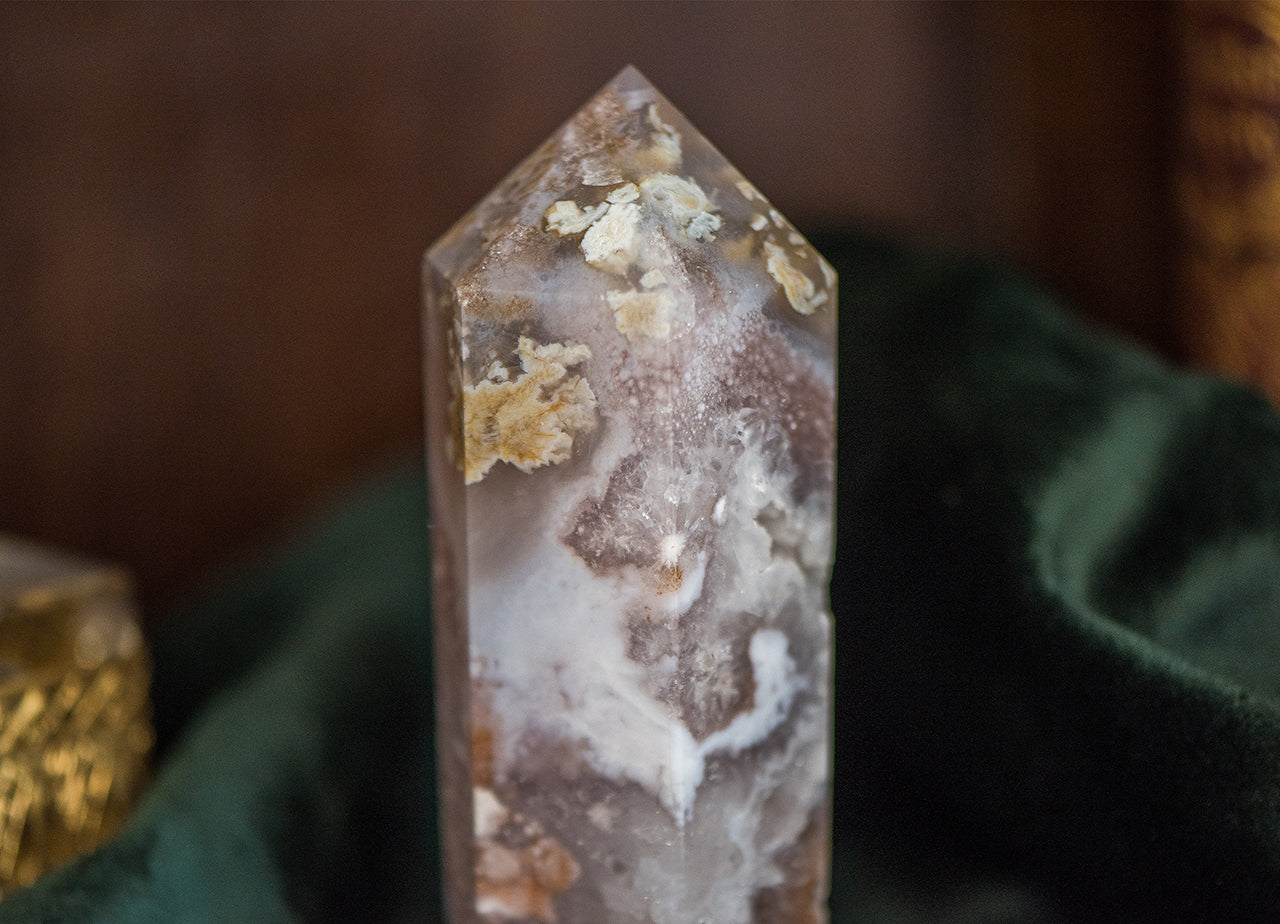 Pink Amethyst Turm ✧ Herzheilung & Sanfte Ruhe