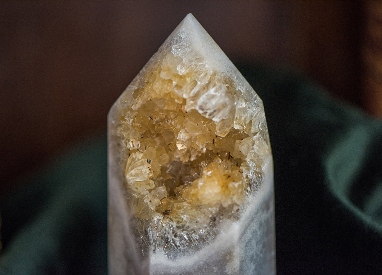 Pink Amethyst Turm ✧ Herzheilung & Sanfte Ruhe