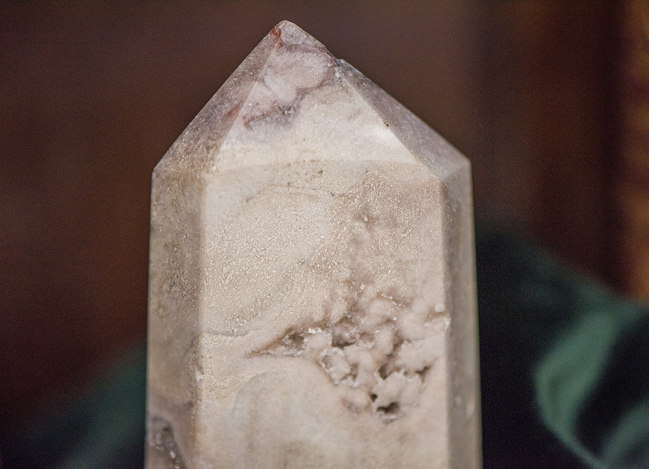 Pink Amethyst Turm ✧ Herzheilung & Sanfte Ruhe