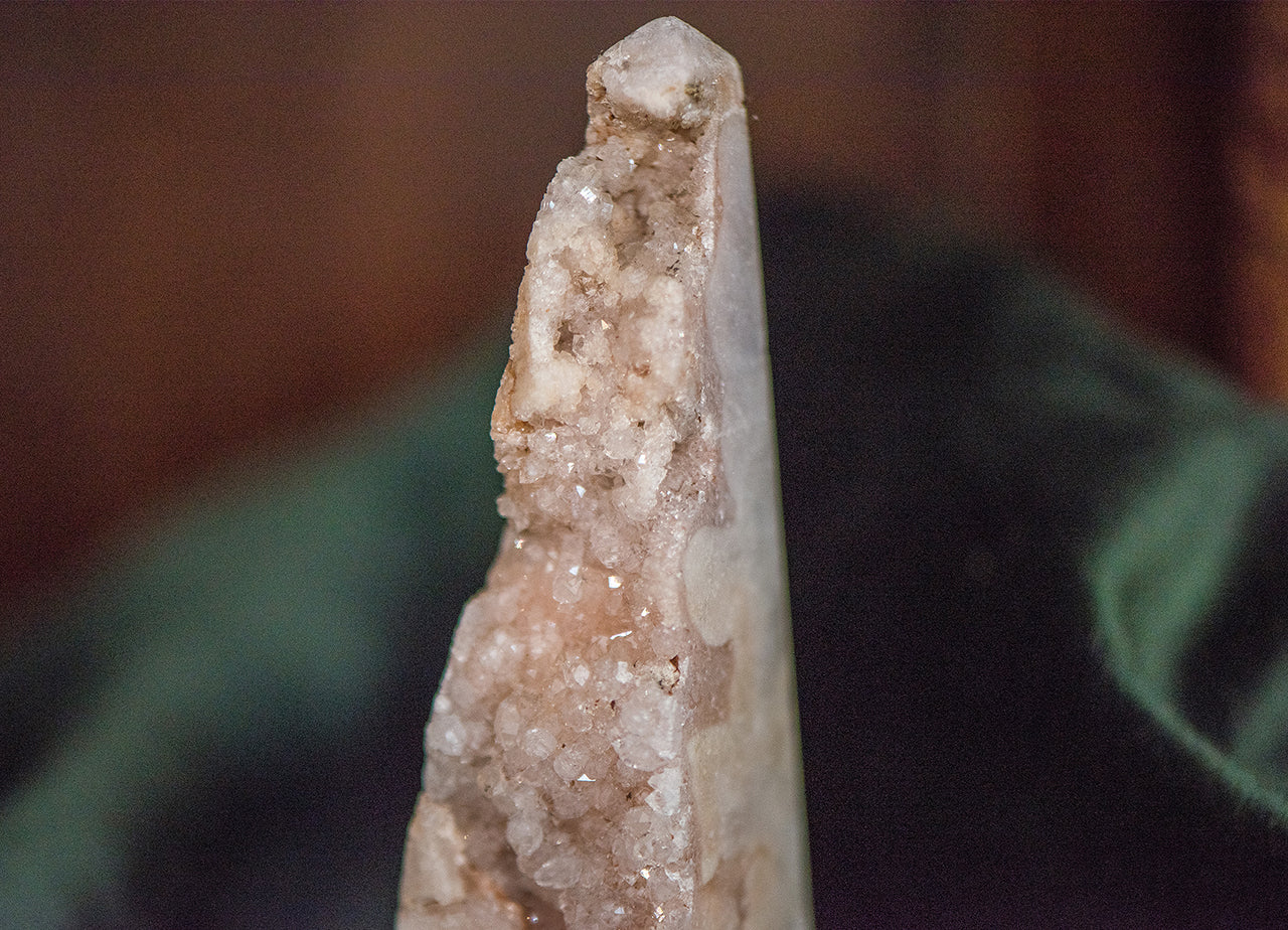 Pink Amethyst Turm ✧ Herzheilung & Sanfte Ruhe