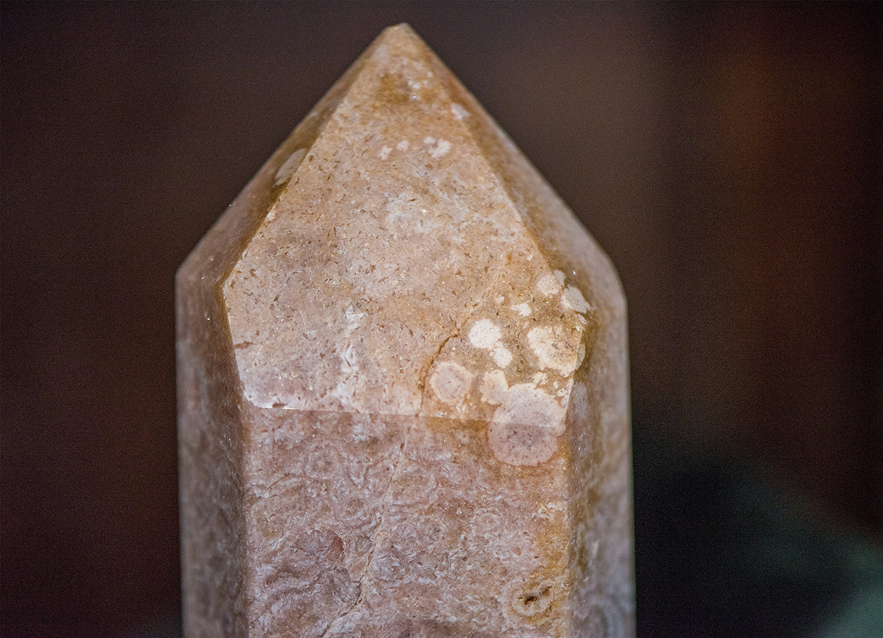 Pink Amethyst Turm ✧ Herzheilung & Sanfte Ruhe