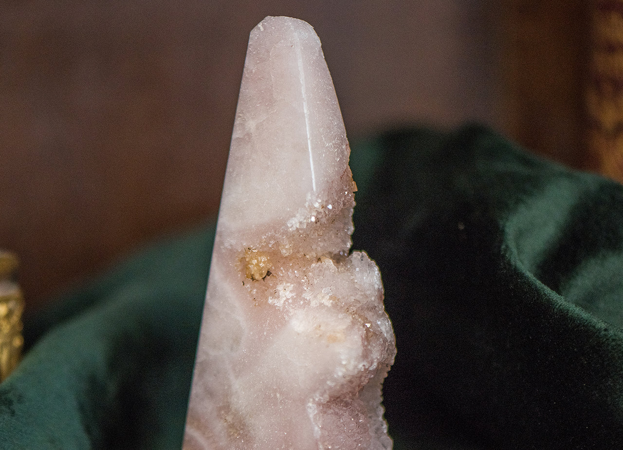 Pink Amethyst Turm ✧ Herzheilung & Sanfte Ruhe