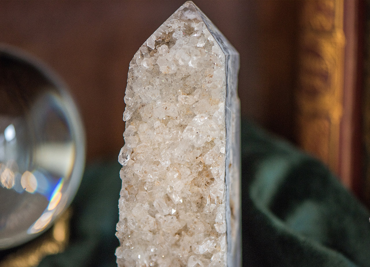 Bergkristall Quarz Cluster