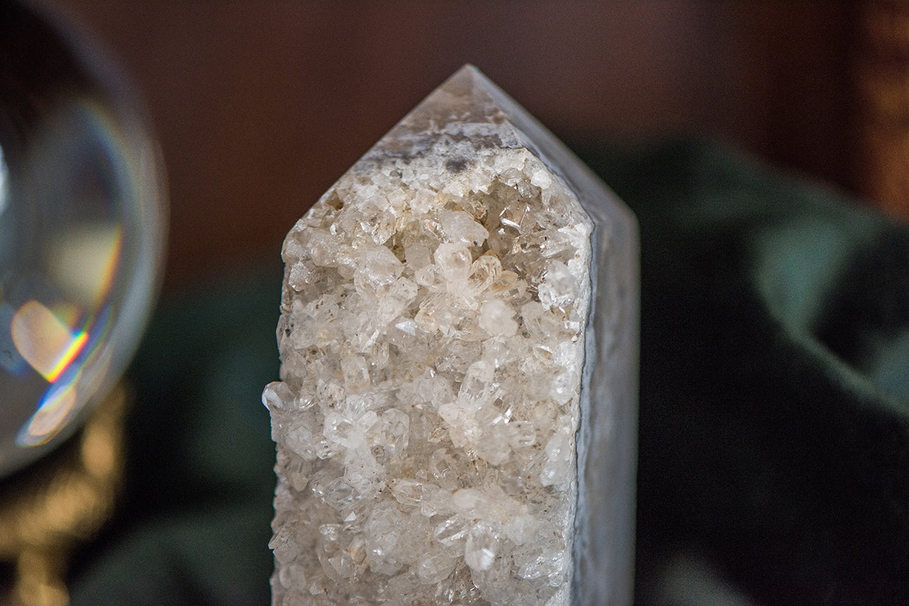 Bergkristall Quarz Cluster