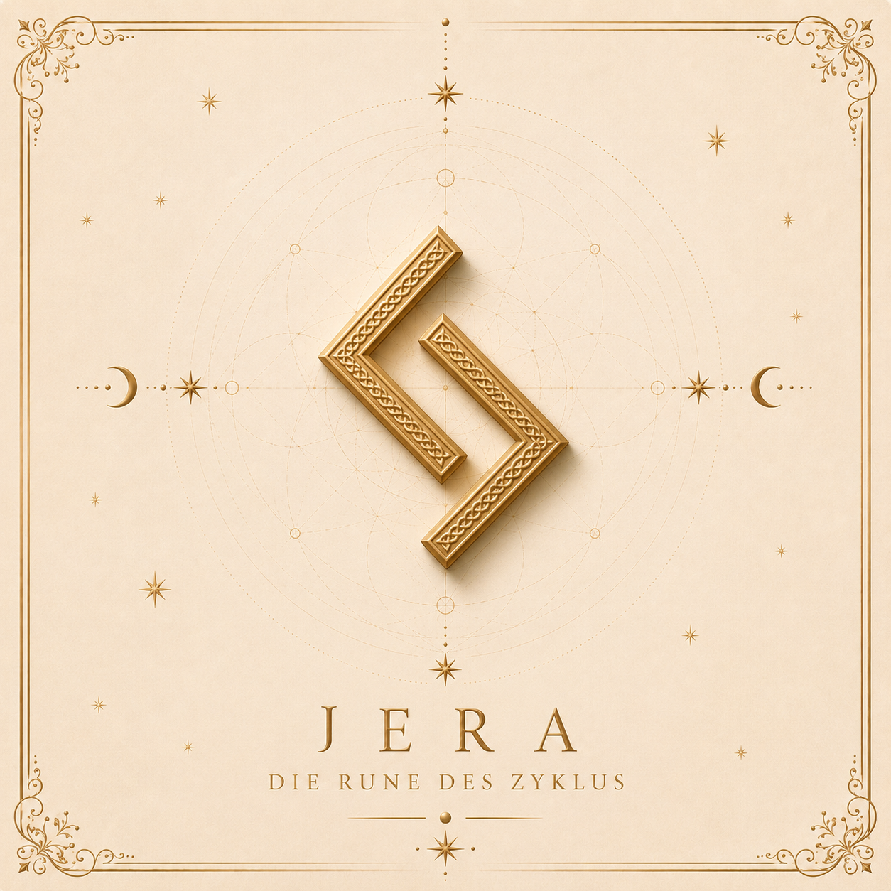 Die Bedeutung der Rune Jera – Geduld, Wachstum und Ernte