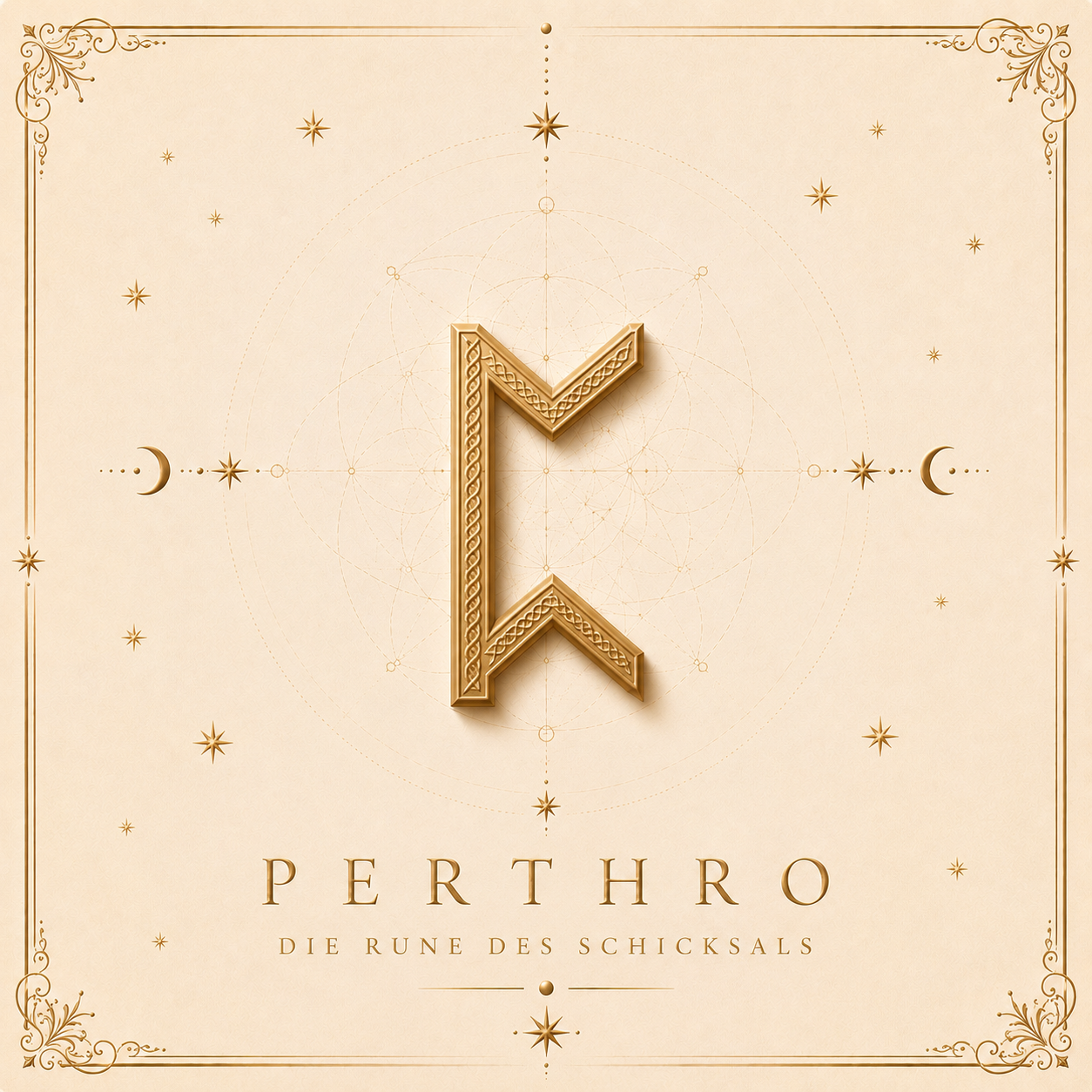 Die Bedeutung der Rune Perthro – Schicksal, Intuition und Vertrauen