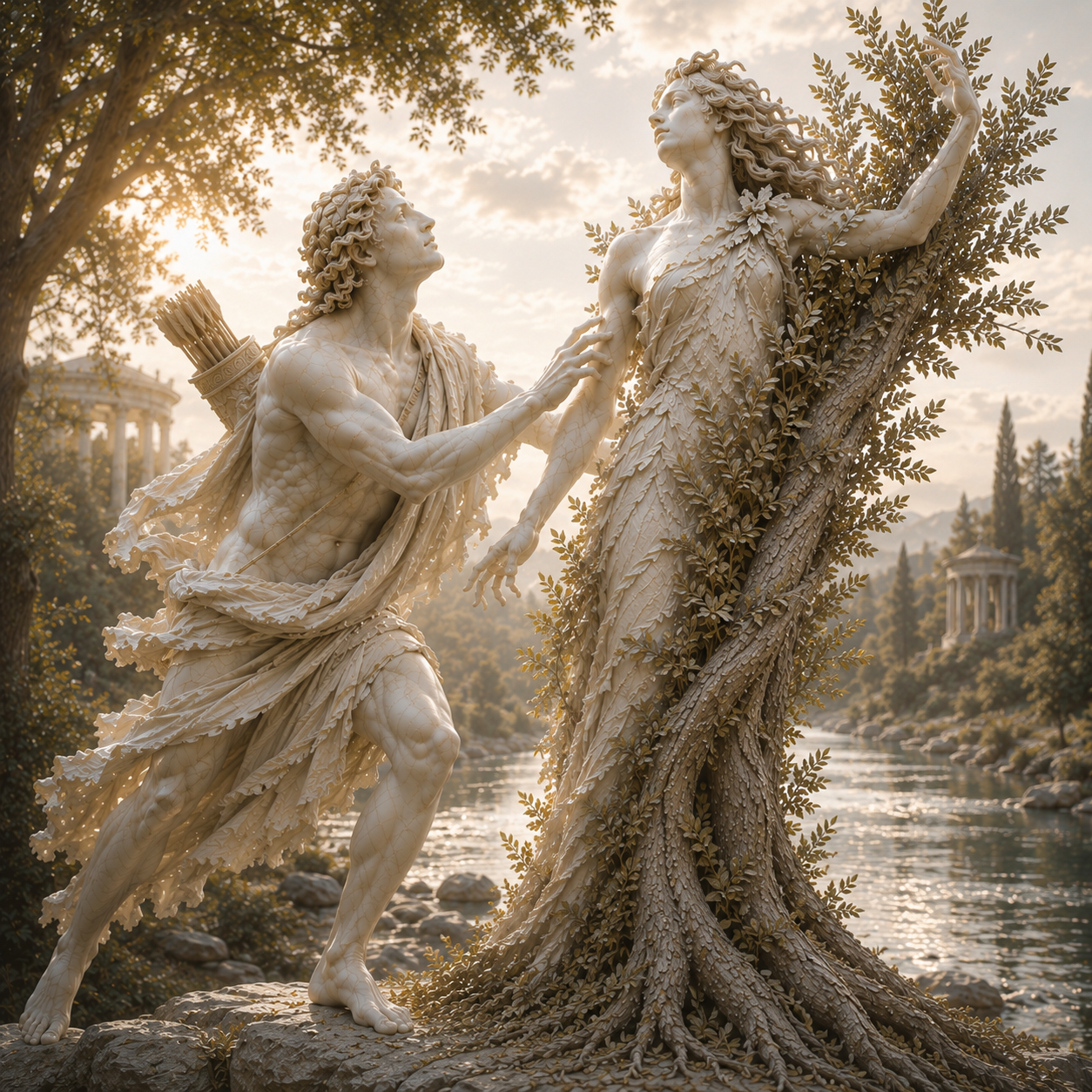 Apollo und Daphne – Die Geschichte hinter dem heiligen Lorbeerbaum