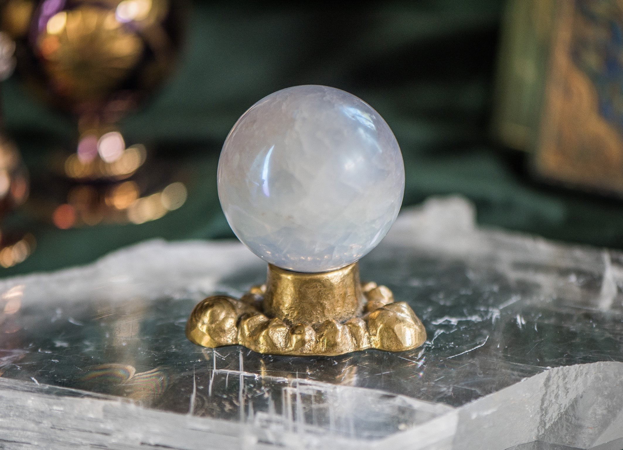 Celestit ✧ Aura-Kugel ✧ Himmlische Verbindung