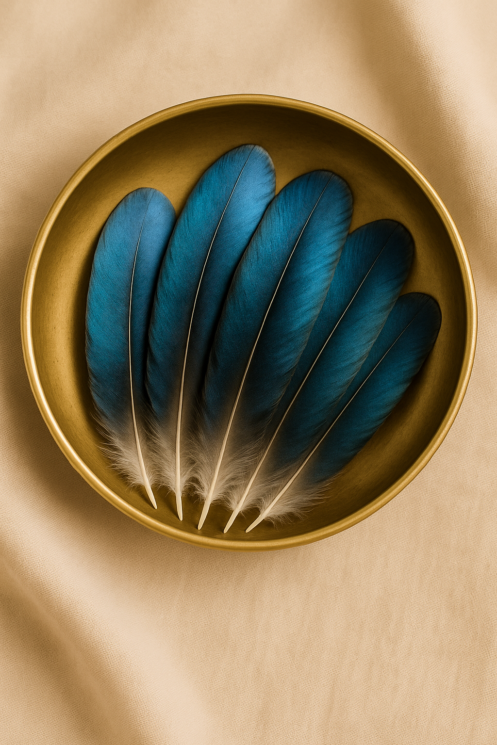 Natürliche Lady Amerst Fasanenfeder