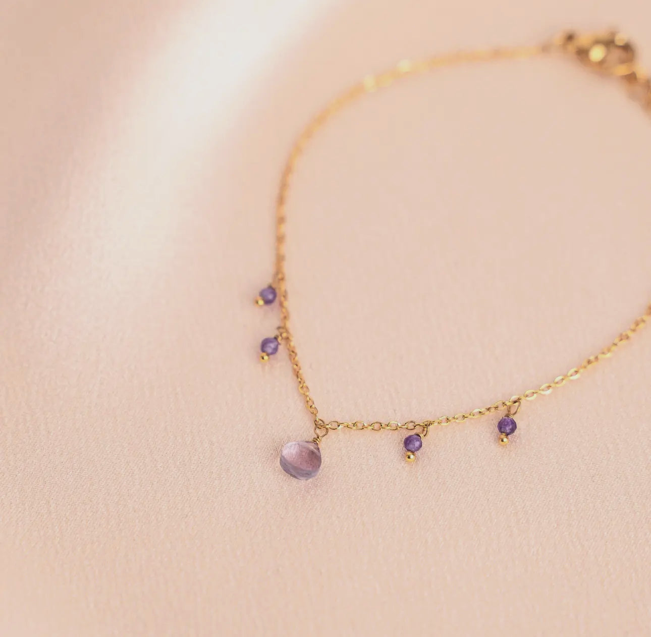 Amethyst Armband – Schutz für dein Herz