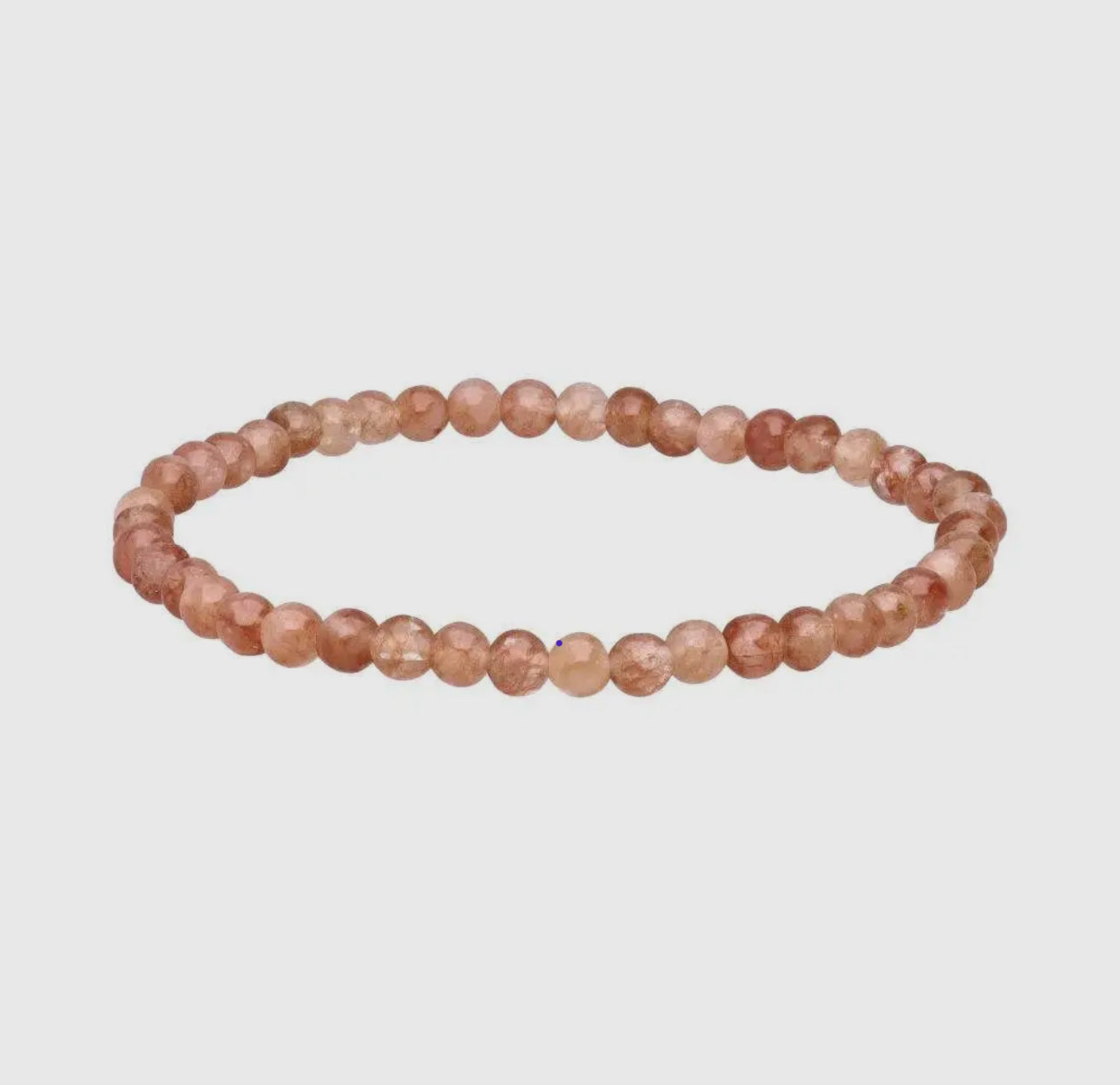 Sonnenstein-Armband 4 mm – Leuchtkraft & Lebensfreude von Feenglanz