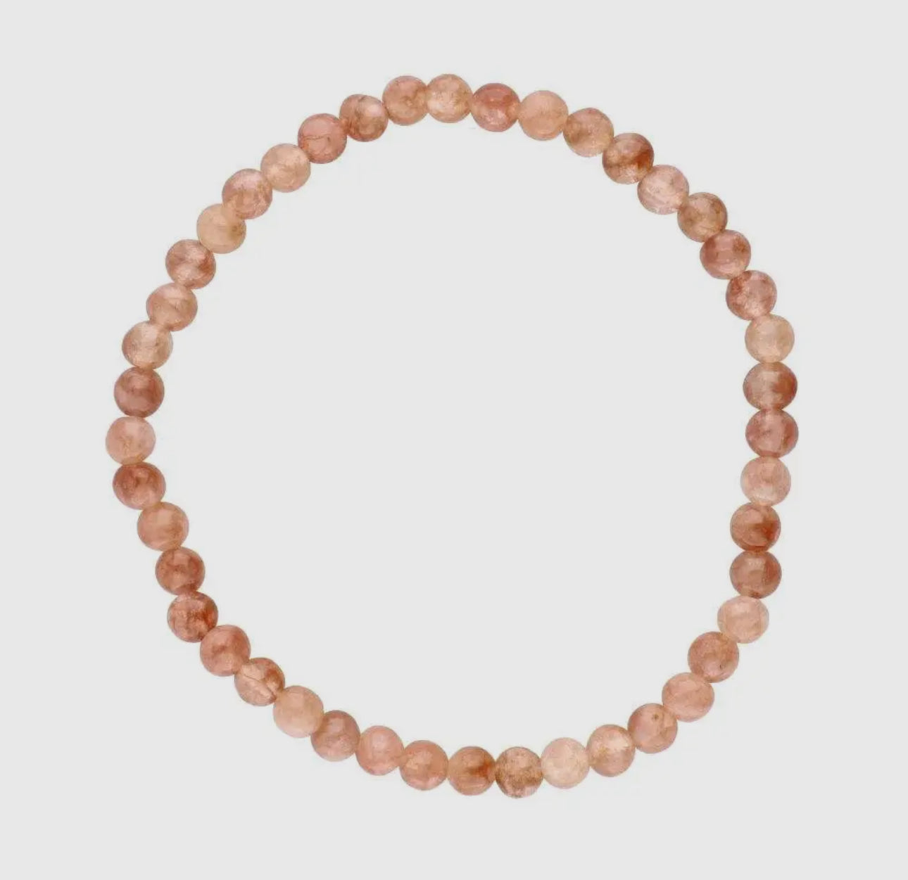 Sonnenstein-Armband 4 mm – Leuchtkraft & Lebensfreude von Feenglanz