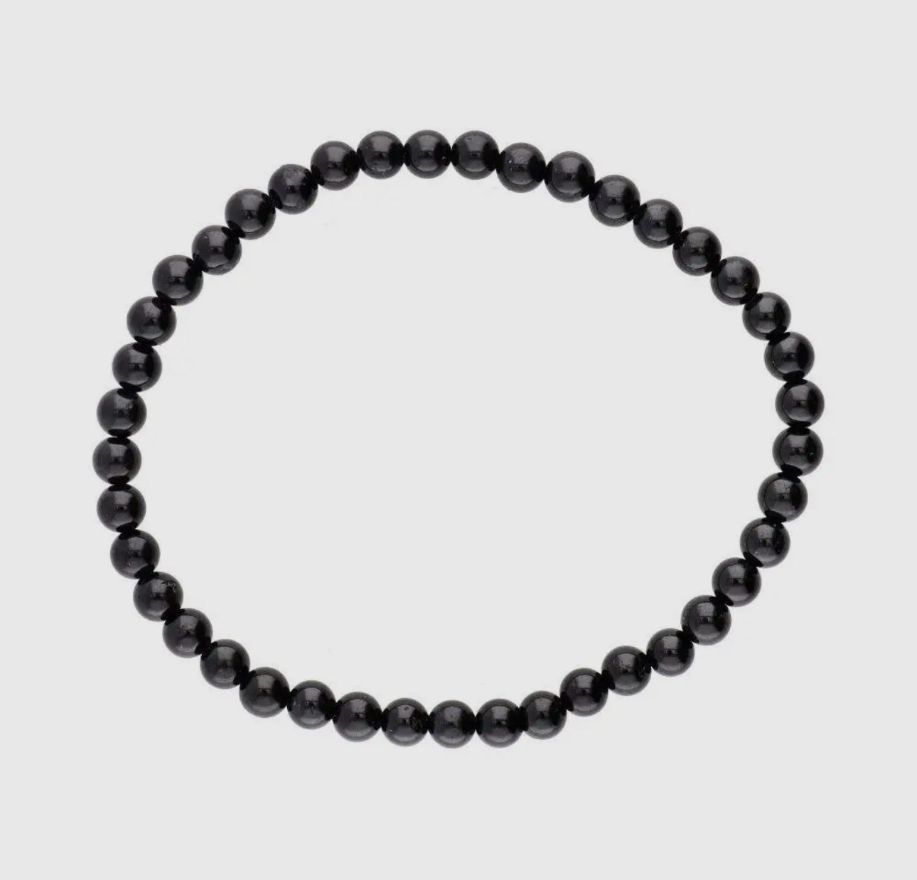 Schwarzer Turmalin Armband – energetischer Schutz & Erdung von Feenglanz