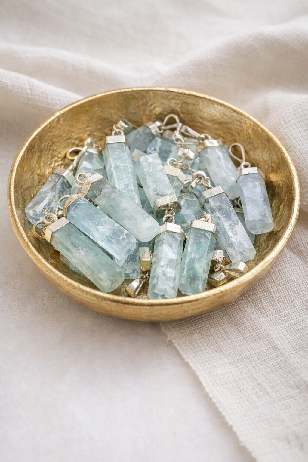 Aquamarin Anhänger – Wasserpfad