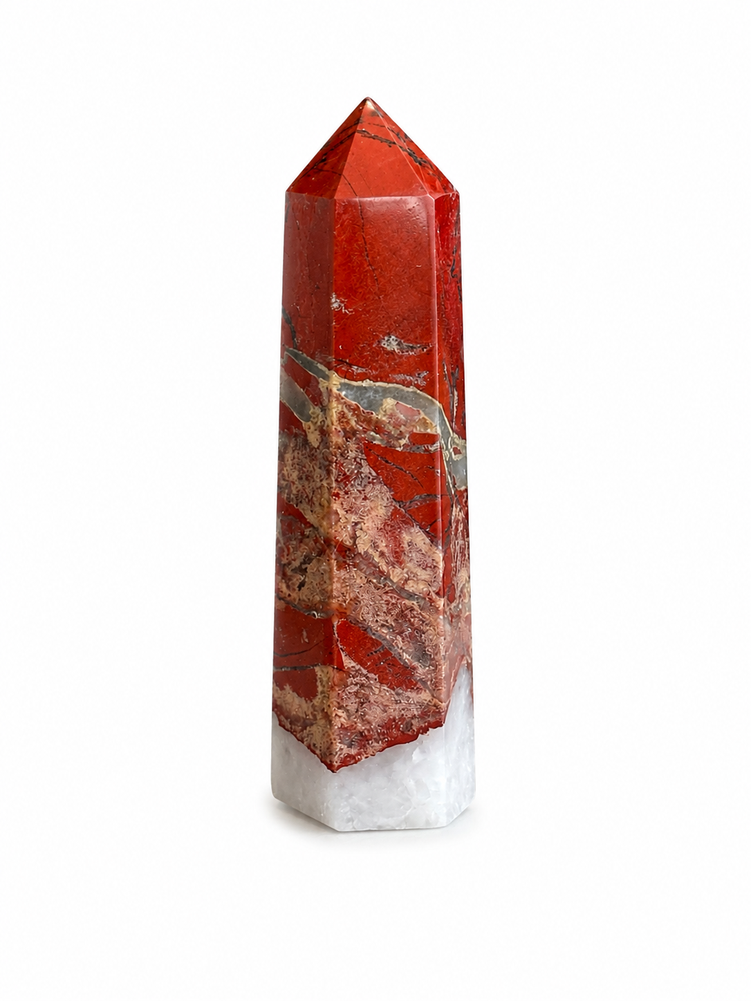 Roter Jaspis Turm