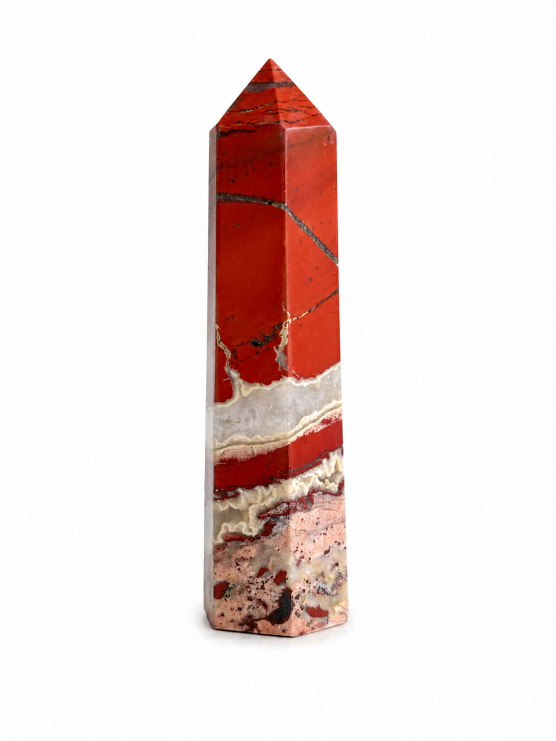 Roter Jaspis Turm