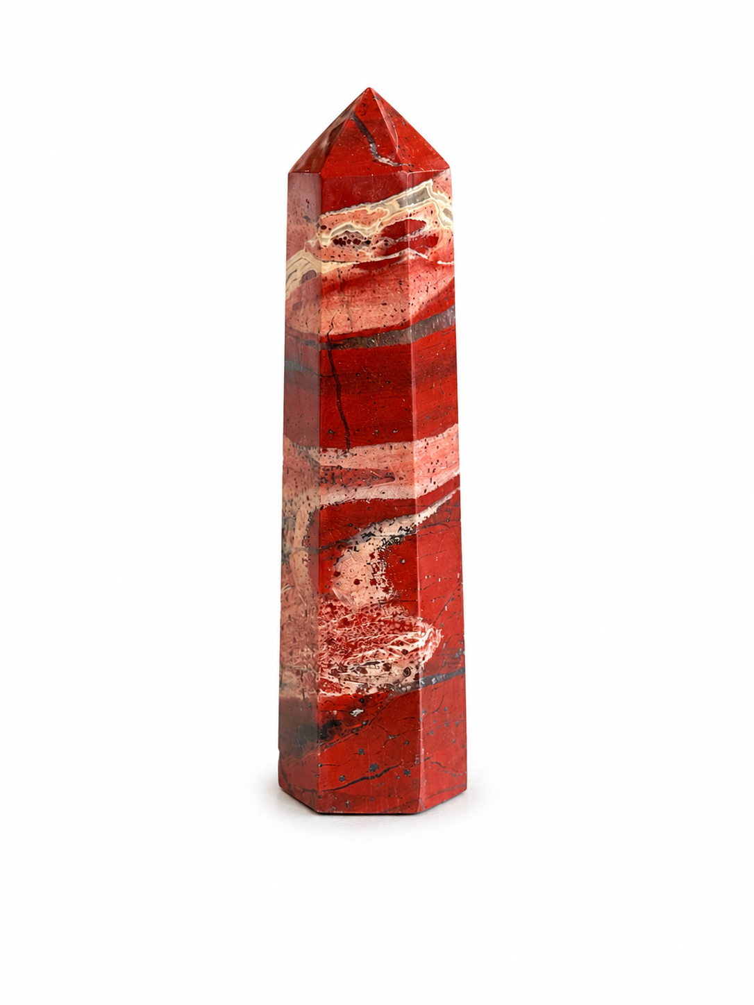 Roter Jaspis Turm