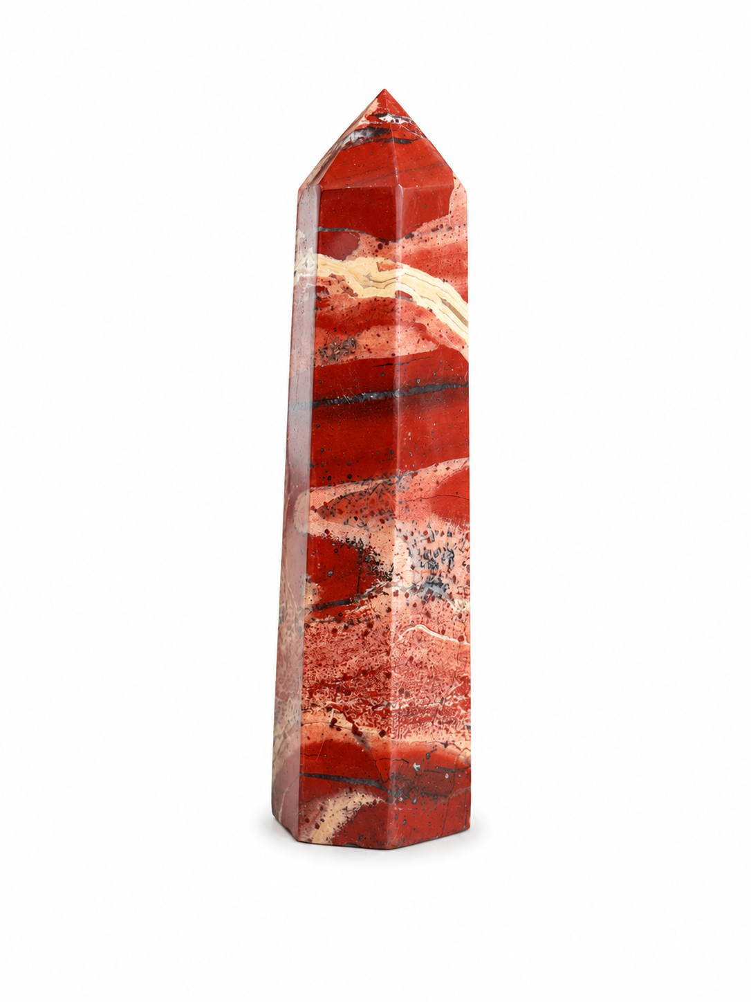 Roter Jaspis Turm