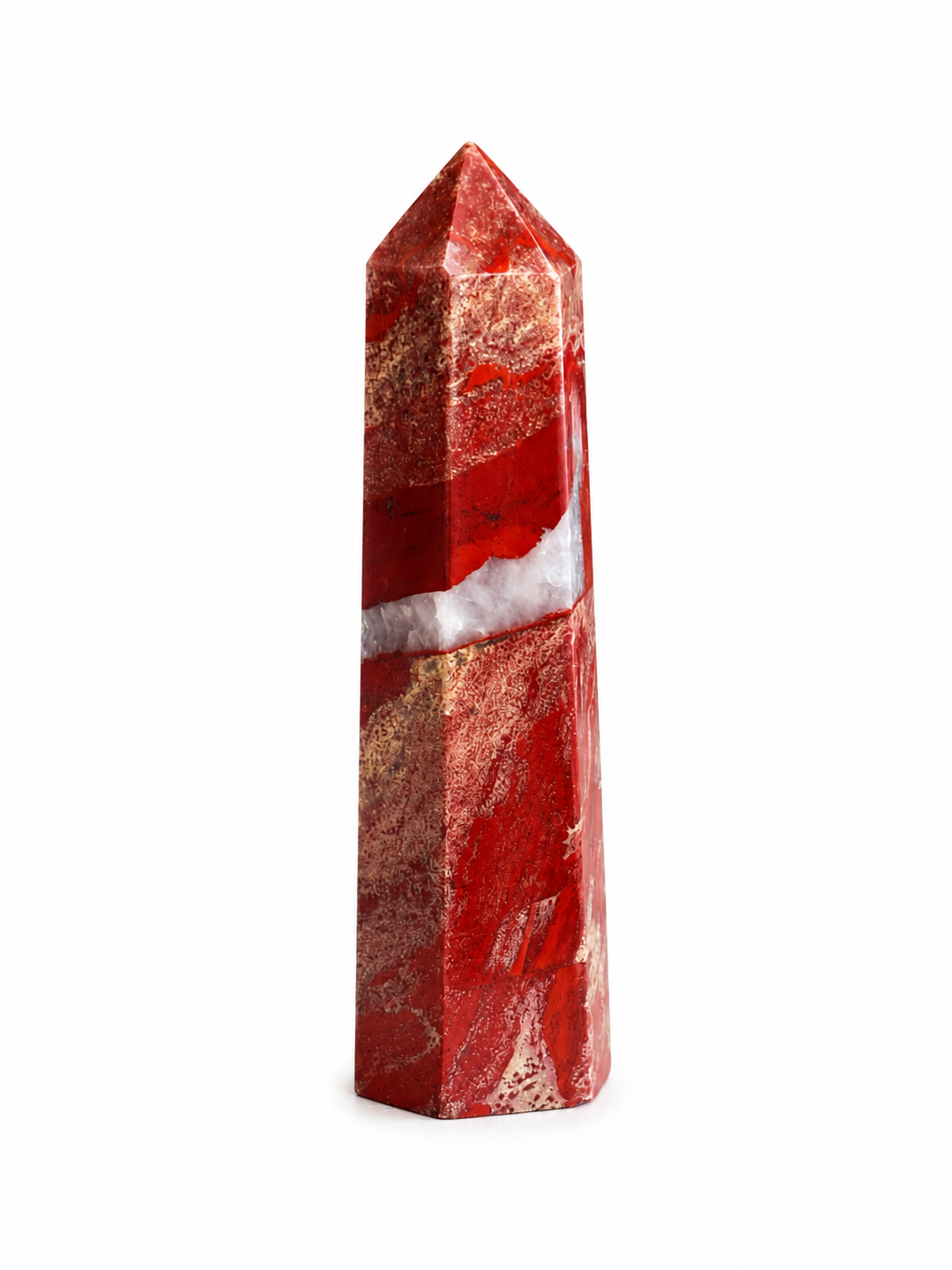 Roter Jaspis Turm