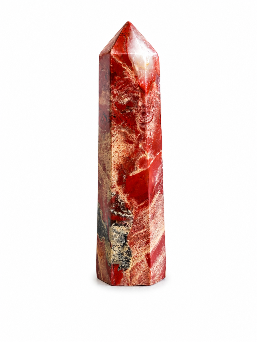 Roter Jaspis Turm