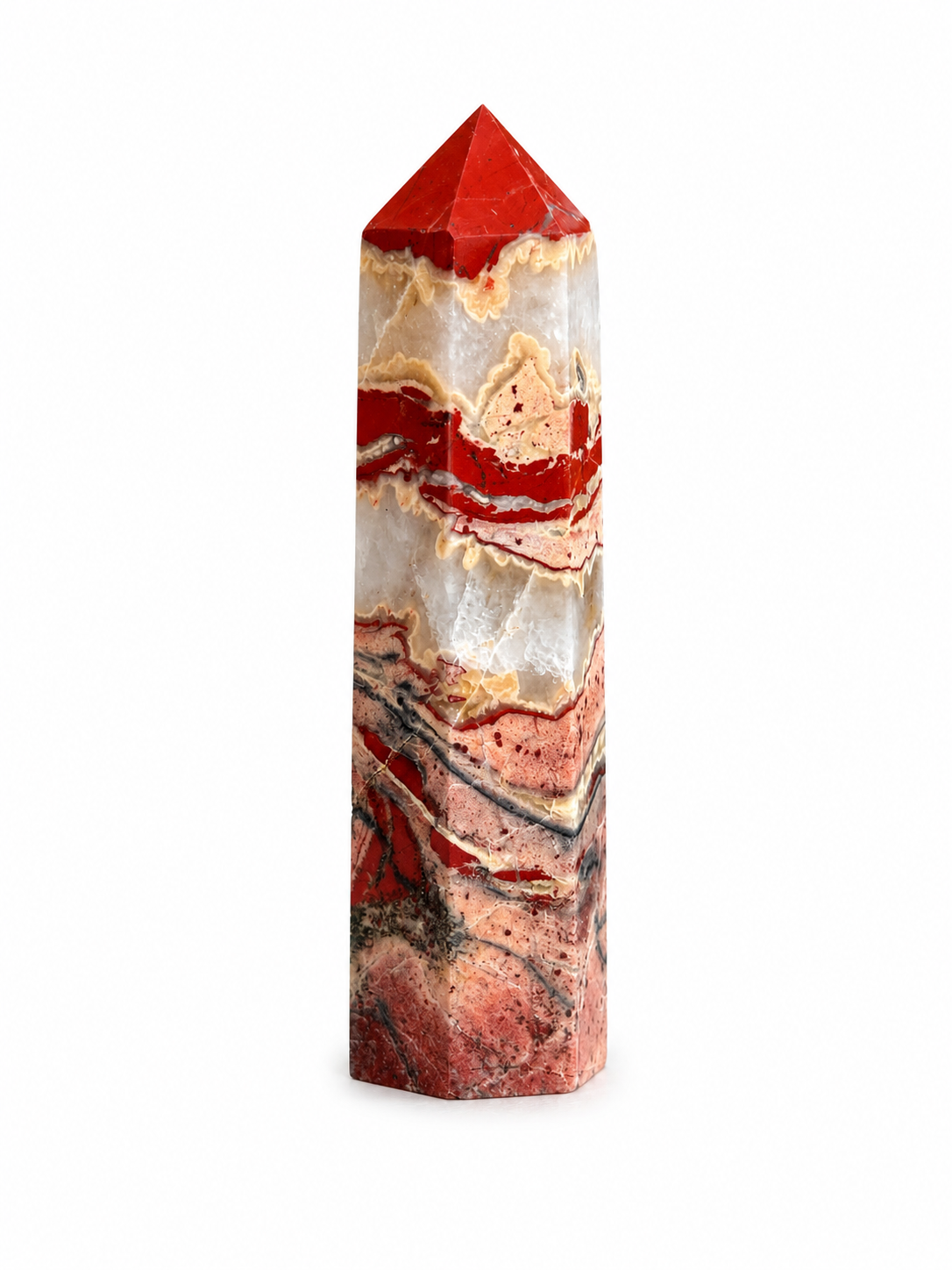 Roter Jaspis Turm