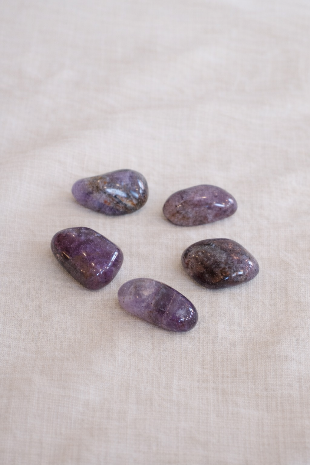 Amethyst Trommelstein