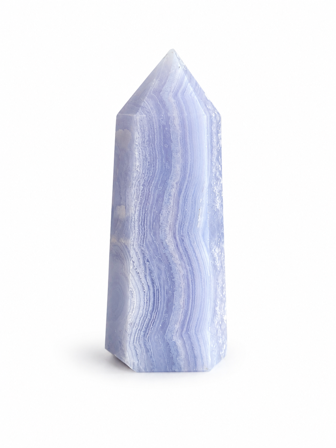 Blauer Chalcedon Turm