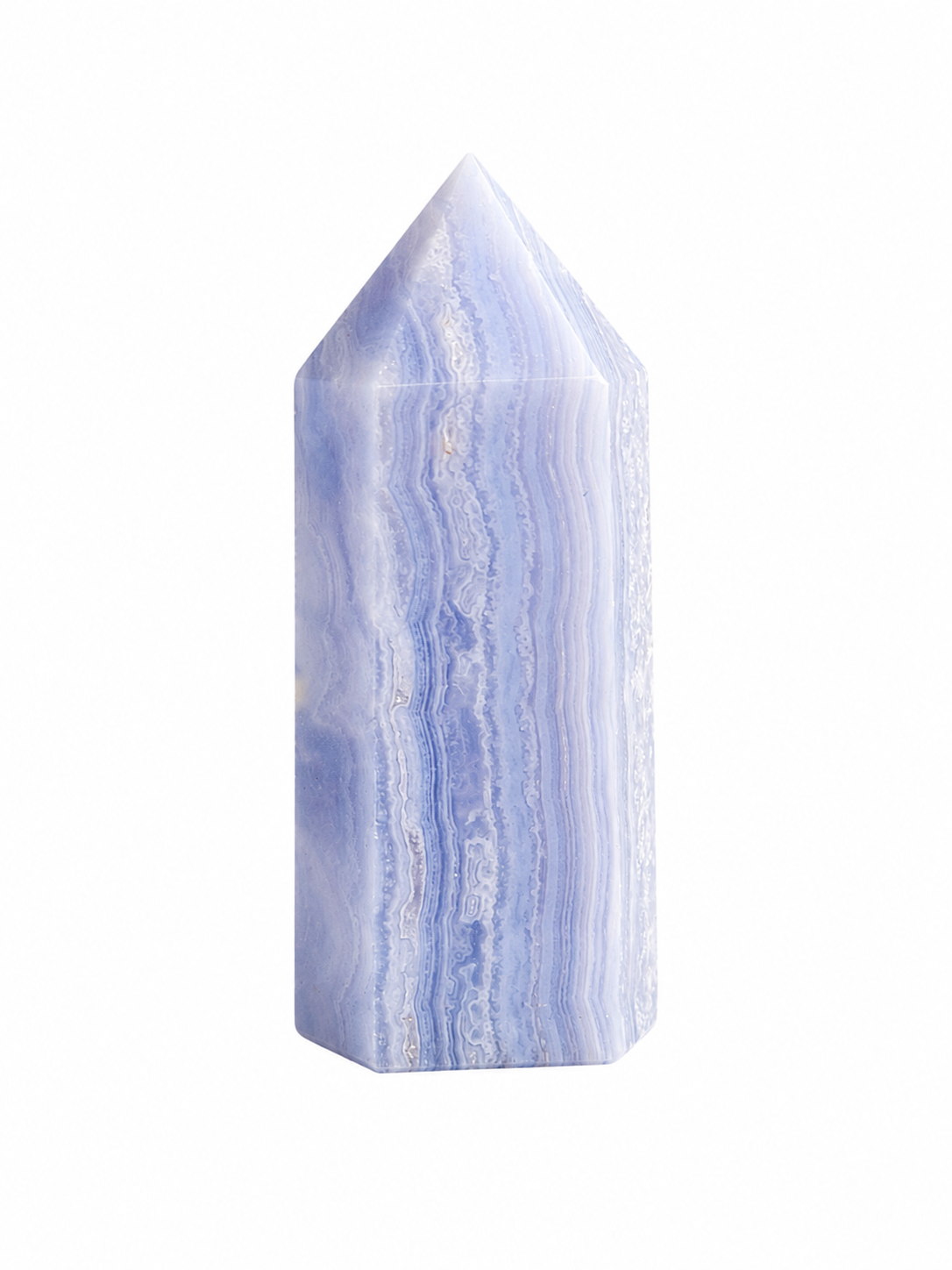 Blauer Chalcedon Turm