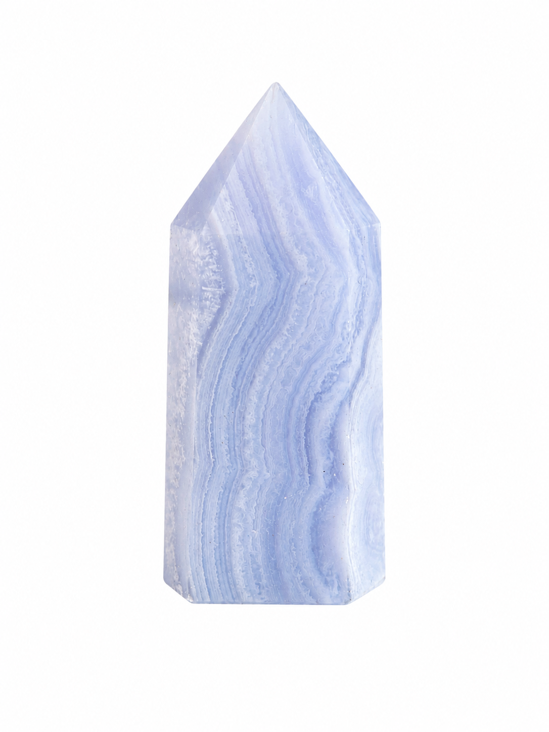 Blauer Chalcedon Turm