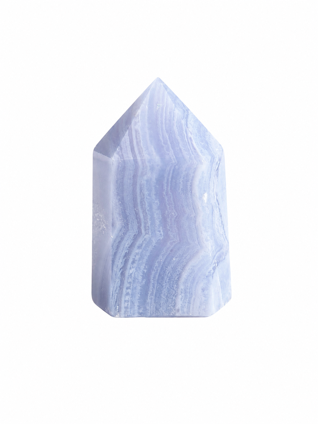 Blauer Chalcedon Turm