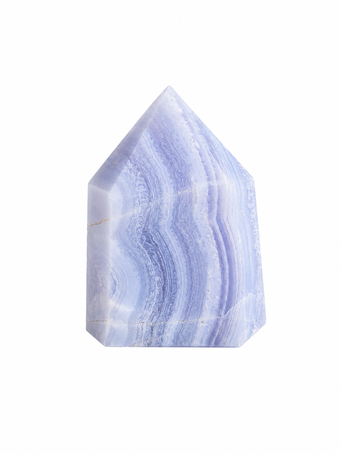 Blauer Chalcedon Turm