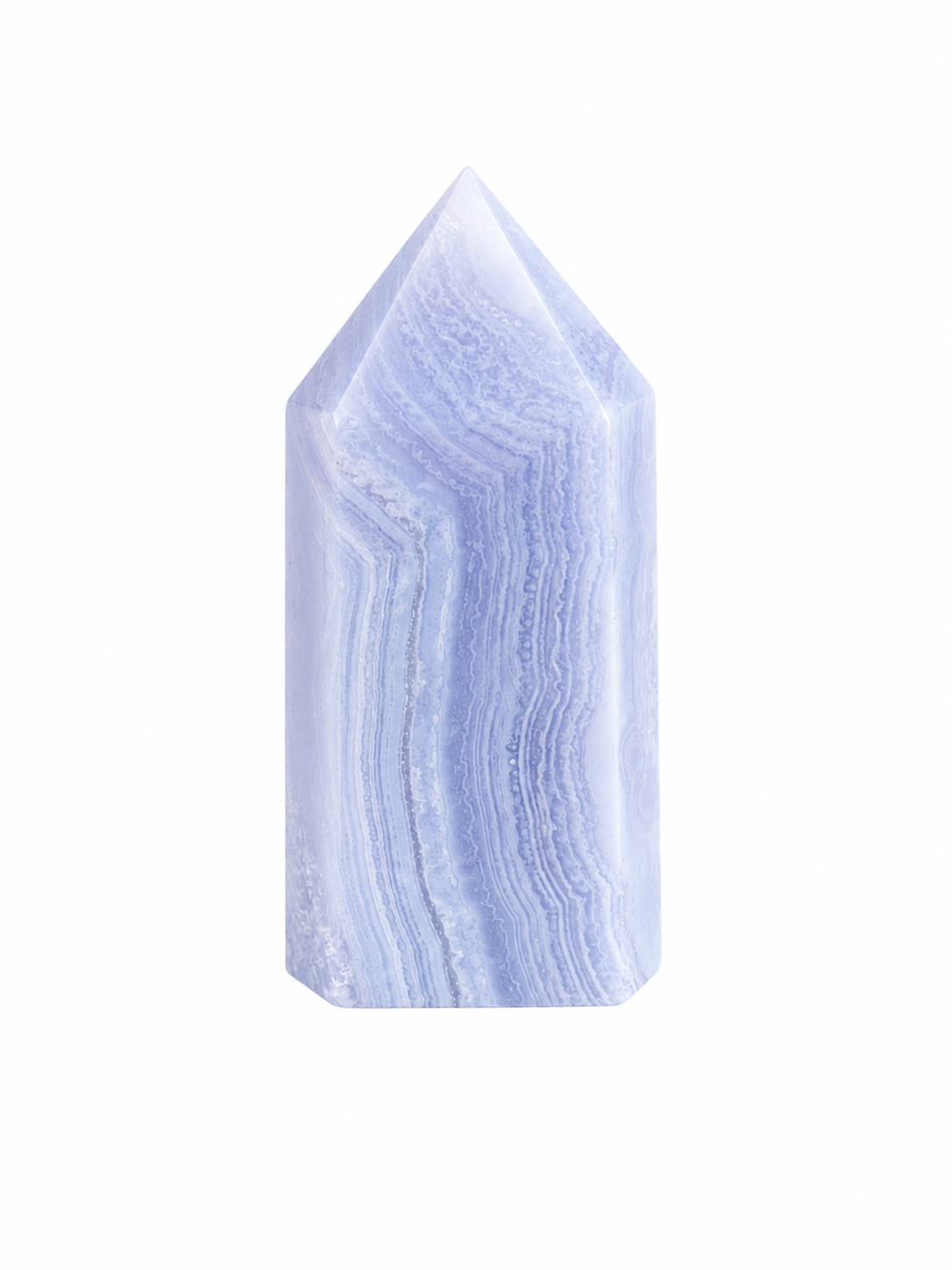 Blauer Chalcedon Turm