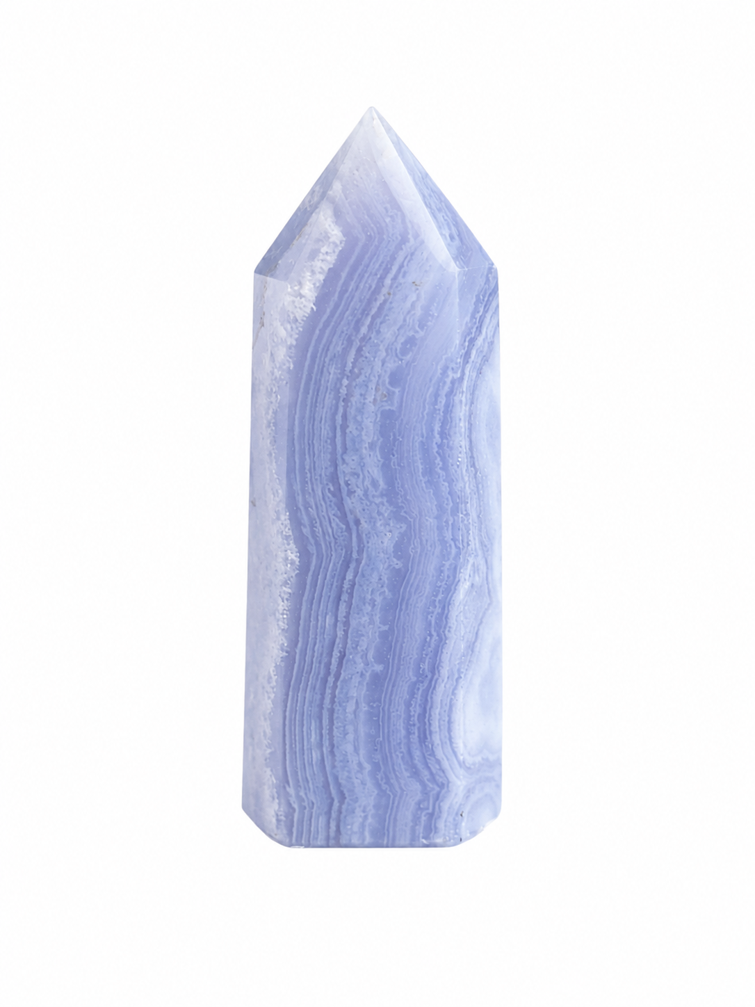 Blauer Chalcedon Turm