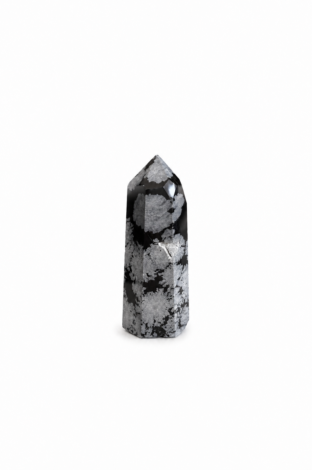 Schneeflocken Obsidian Turm – B-Ware