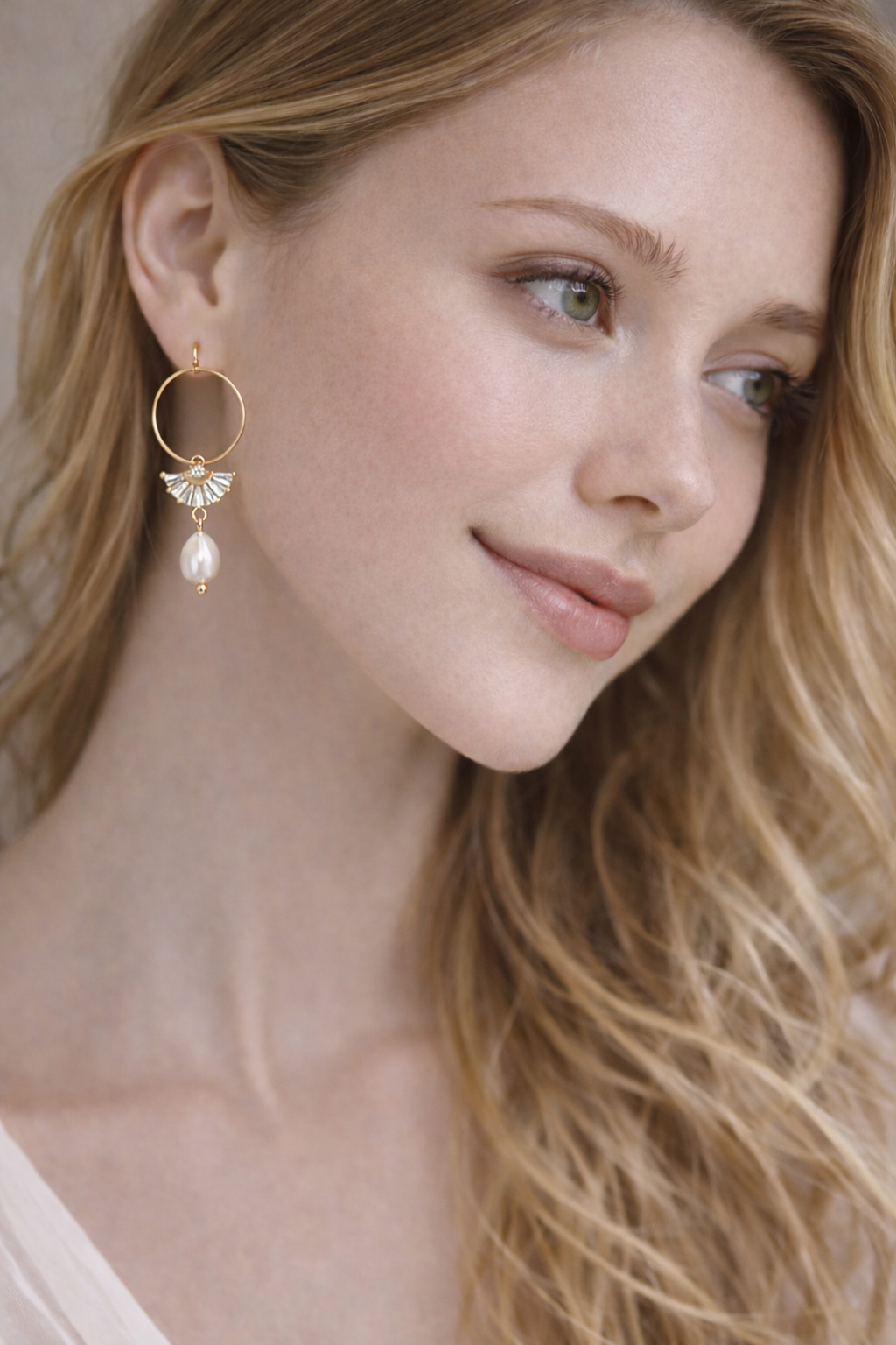 Lunara Perlen Ohrringe