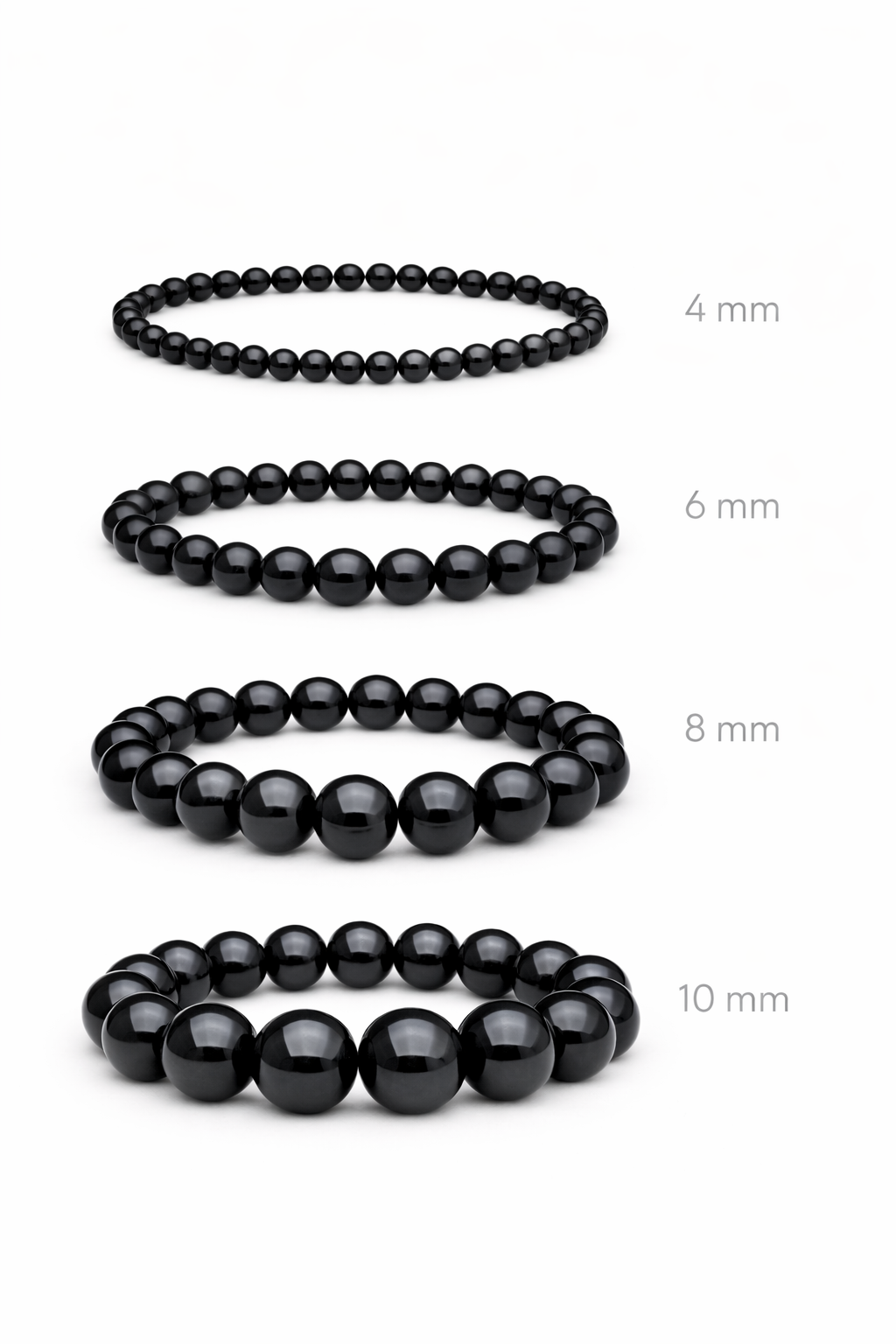 Schwarzer Turmalin Armband