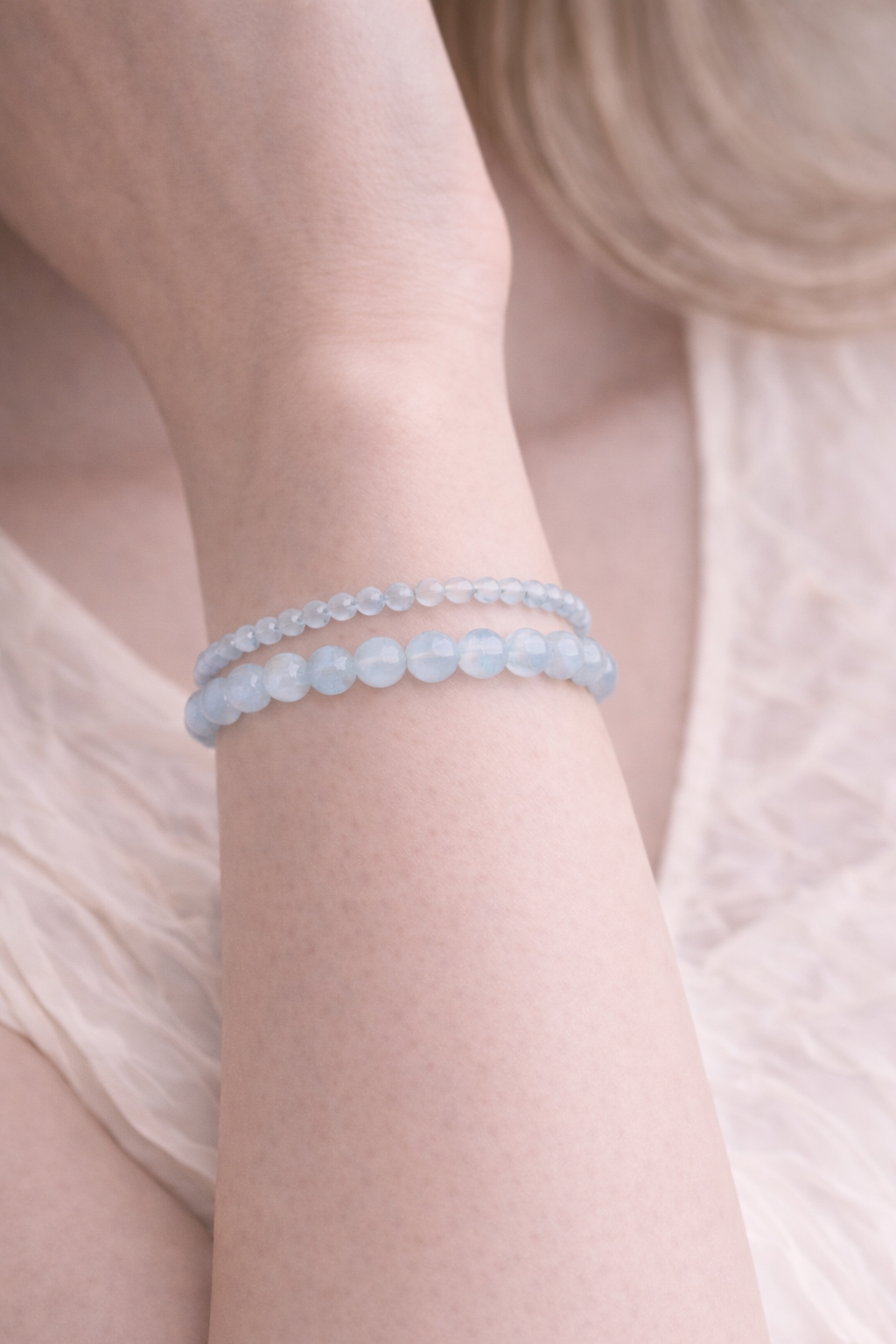 Aquamarin Armband