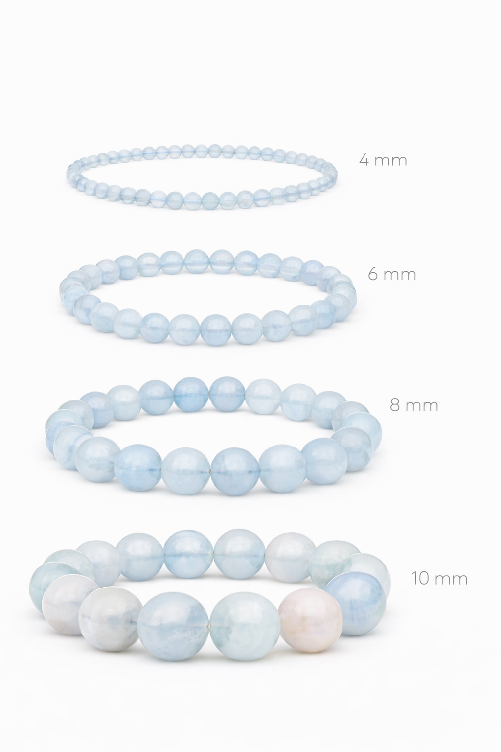 Aquamarin Armband