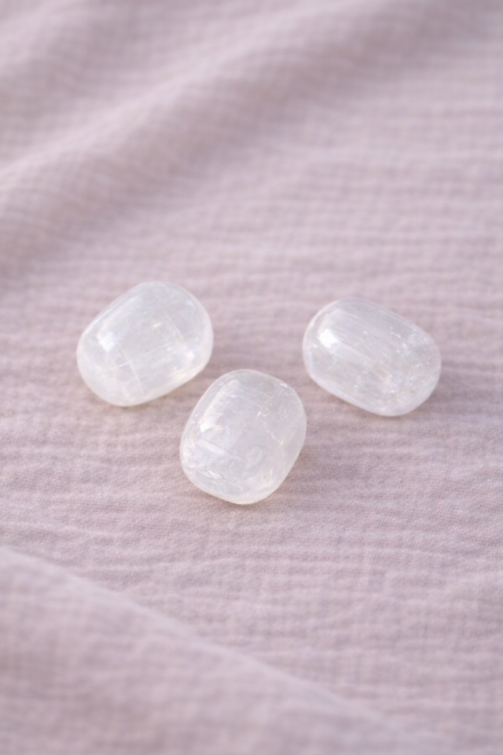 Selenit Trommelstein