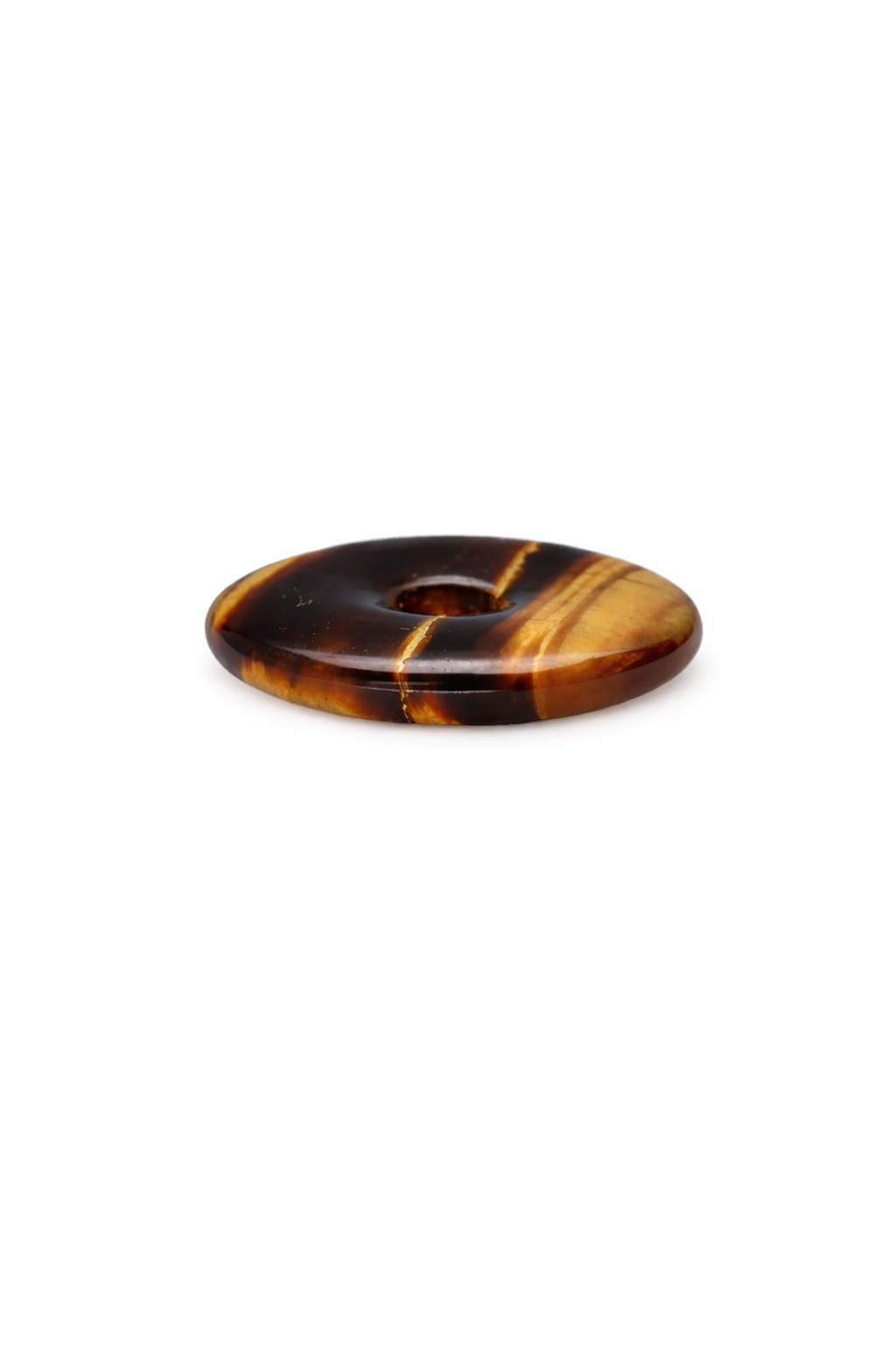 Tigerauge Donut Anhänger
