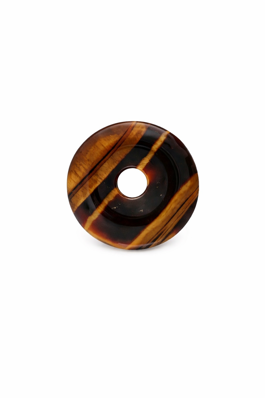 Tigerauge Donut Anhänger